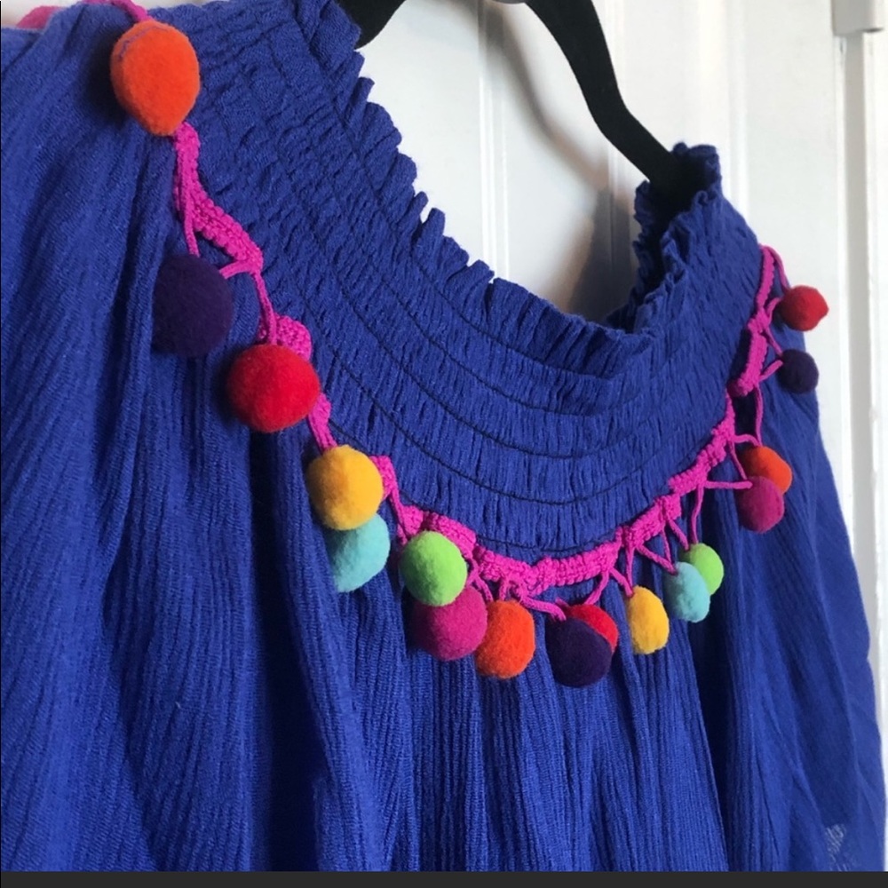 Southern Stitch pompom Tunic (XL)